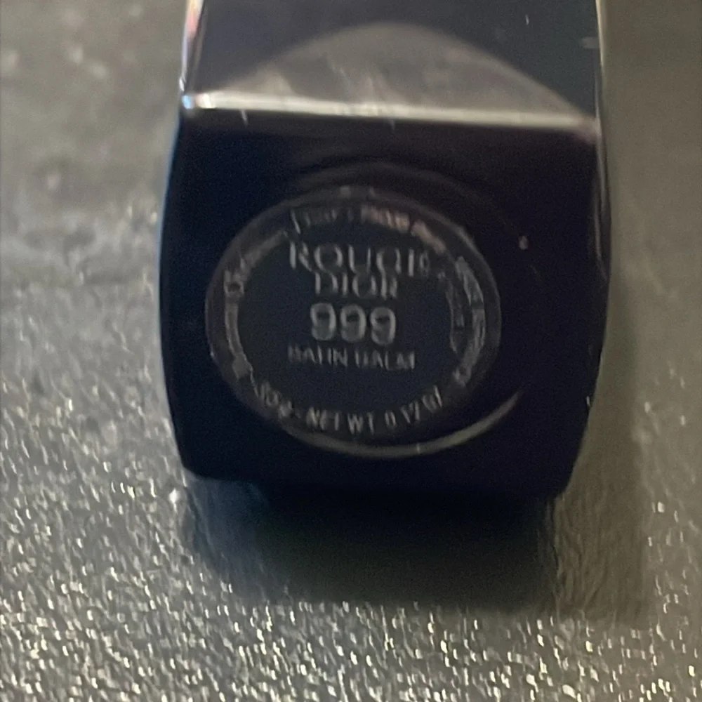 NEW Christian Dior Rouge Dior Lipstick Satin Balm Red Shade 999 DISCONTINUED